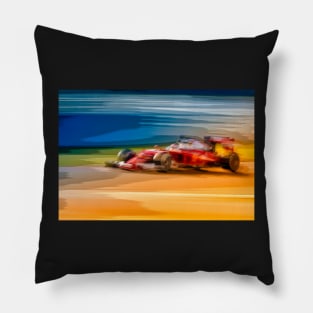 Red speeder Pillow