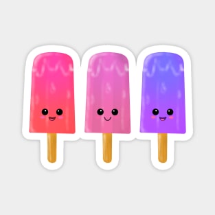 Popsicle trio Magnet