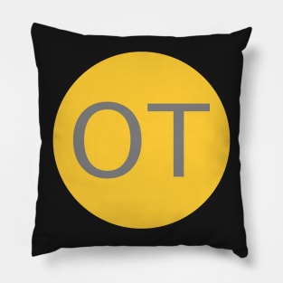 Overtake Button - "Scenario 7" Pillow