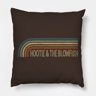 Hootie & The Blowfish Retro Stripes Pillow