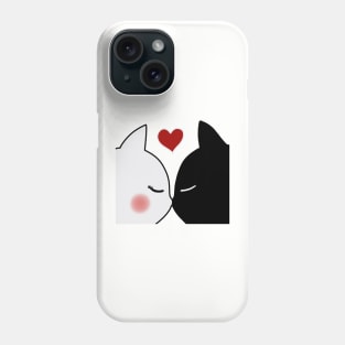 Fall in Love Cat Phone Case