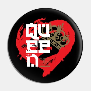 Queen of Hearts Pin