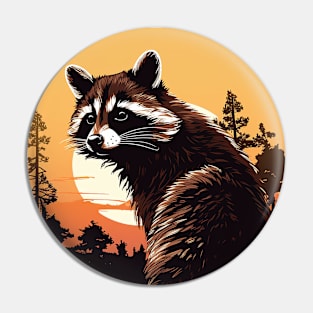 raccoon Pin