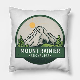 Washington Mount Rainier National Park Pillow