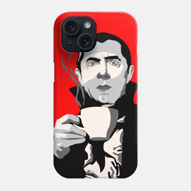 VAMPIRE COFFEEING #1 Phone Case by Strider