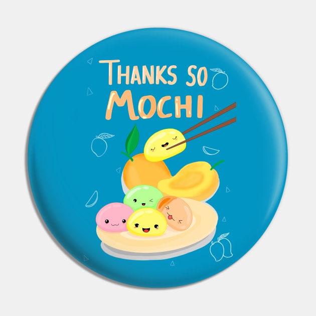 Thank you so MOCHI Pin by Nytelock Prints