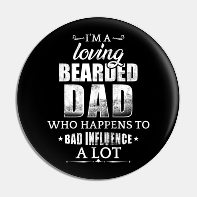 Loving Bearded Dad Pin by CreativeSalek