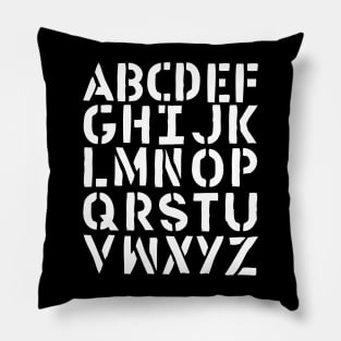 ABC alphabet Pillow