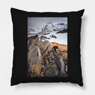 Flakstad Fjord #2 Pillow