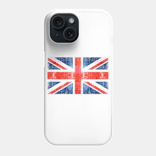 Cool Tees United Kingdom Flag Traveling Phone Case