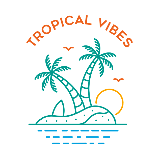 Tropical Vibes 1 by VEKTORKITA