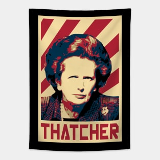 Margaret ThatcherRetro Propaganda Tapestry