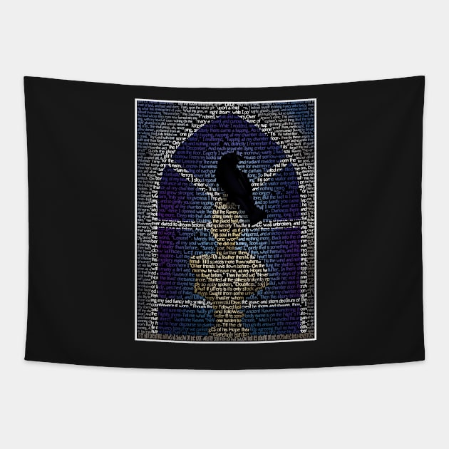 Nevermore Tapestry by Skahfee