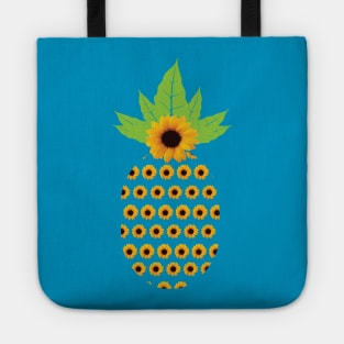 Sunflower Pineapple Tote