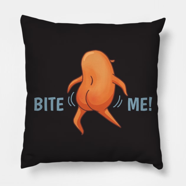 Bite me Pillow by quenguyen