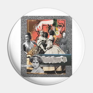 Why Didn't You Stop Me - Mitski Be The Cowboy Collage Pin