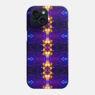 Glowing Alien Flower Chain Phone Case