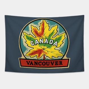 Vancouver Leaf Tapestry