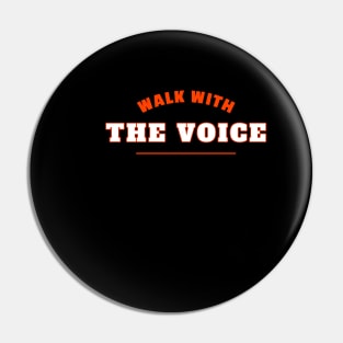 Walk with the voice - I vote yes Pin