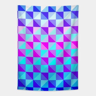 Ombre Abstract Geometric Pattern Tapestry