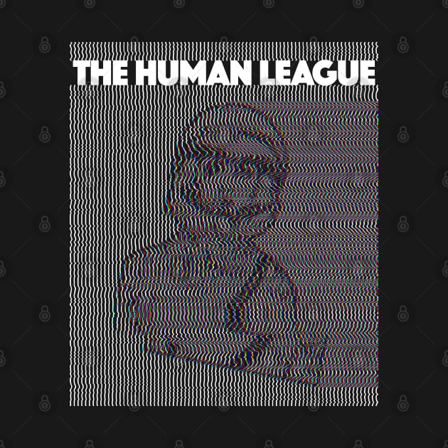 The Human League 80s Original Retro Tribute Artwork Design by DankFutura