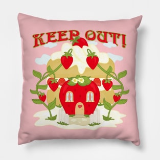 Keep out! Pillow