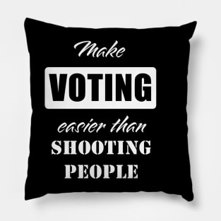 Make Voting Easy Pillow