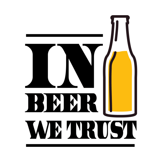 In beer we trust by Blister