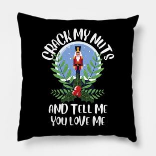 Funny Nutcracker Christmas Pillow