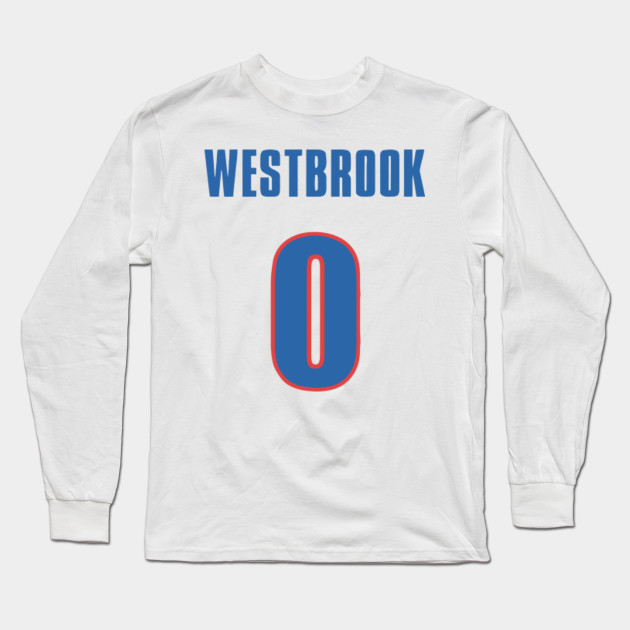 russell westbrook sleeve jersey