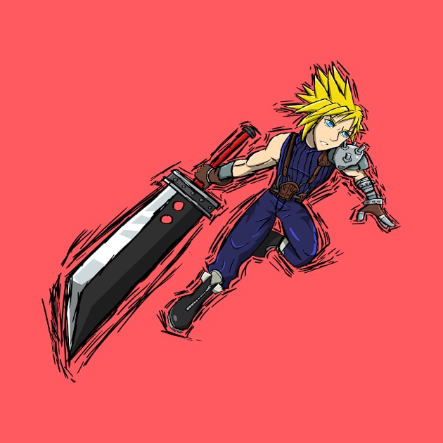 Cloud Strife by Hawke525