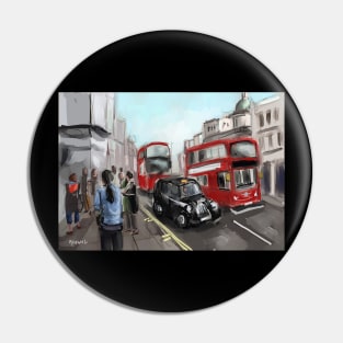 London Streets Pin