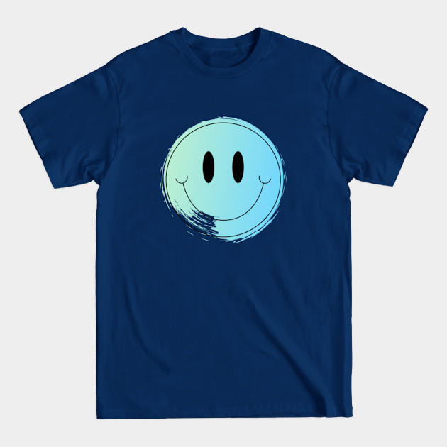 Discover Distressed Smiley Face - Smiley Face Aesthetic - T-Shirt