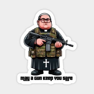 Gun Bless You Magnet