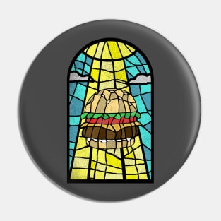 Heavenly burger Pin