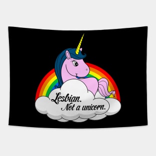 Lesbian. Not a Unicorn Tapestry