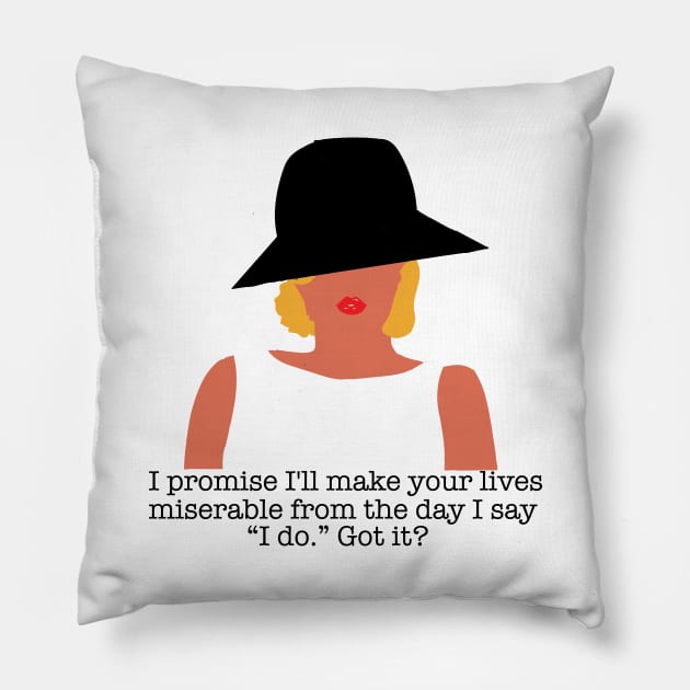 Meredith Blake Pillow by Ineffablexx