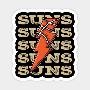 Funny Sports Suns Proud Name Basketball Classic Magnet