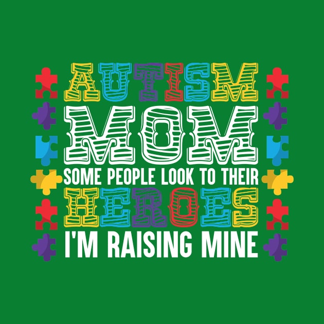 Autism Mom Shirt For Woman Autism Awareness Shirts For Gifts by fiar32