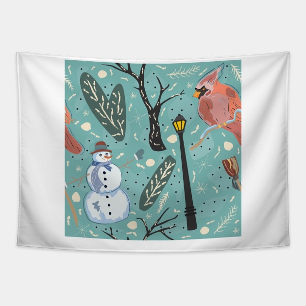 Winter Tapestry by Kristina Stellar Scandinavian Land