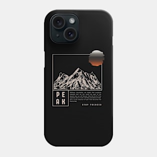 Bergsteigen Phone Case