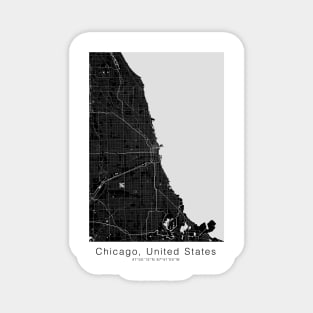 chicago maps poster Magnet