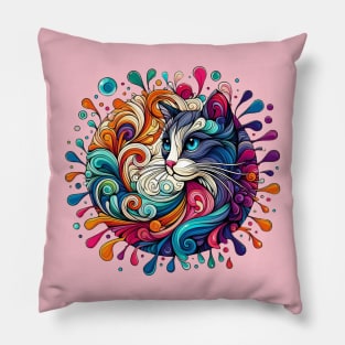 Monde des chats. Pillow