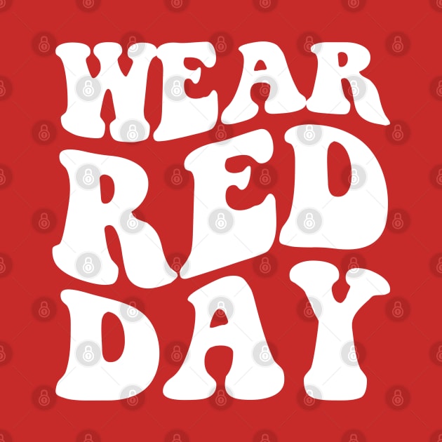 National Wear Red Day - heart disease awareness by savage land 