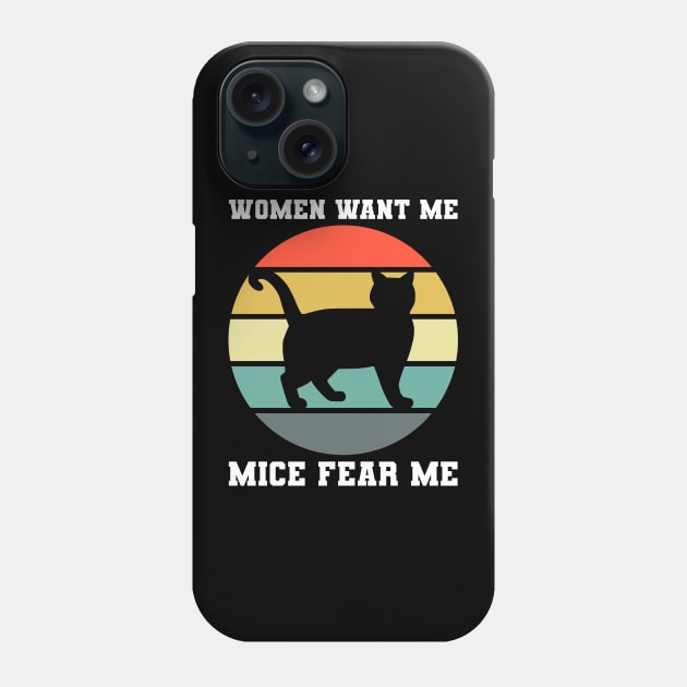 Women Want Me Mice Fear Me 2 Phone Case by coloringiship