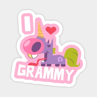 I LOVE GRAMMY Magnet