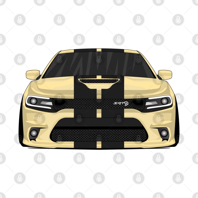 DODGE CHARGER CREAM by VENZ0LIC