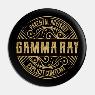 Gamma Ray Vintage Ornament Pin