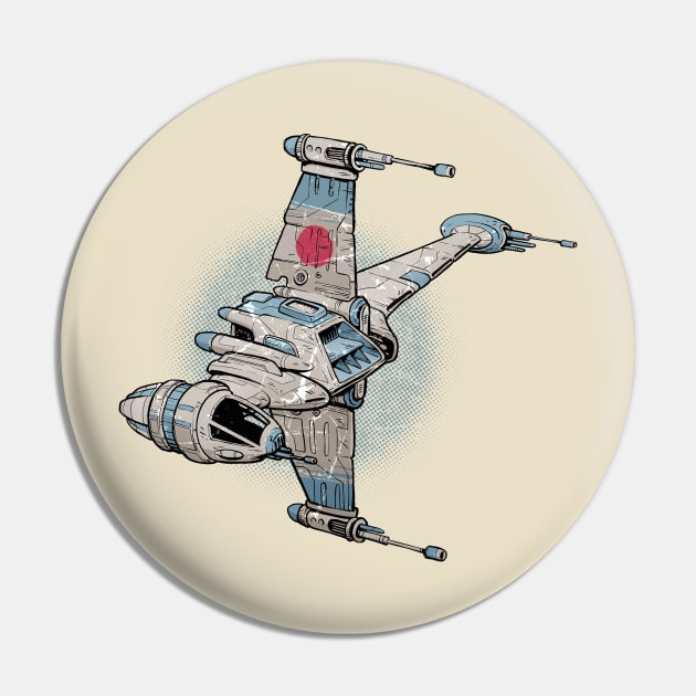 B WING FIGHTER CORPS BLUE Pin by mamahkian