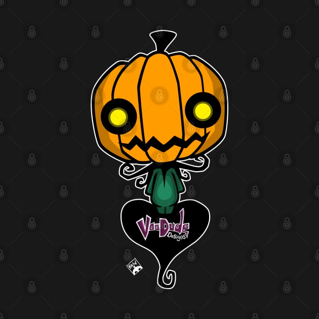 Pumpkin Monster by VooDudeDesigns